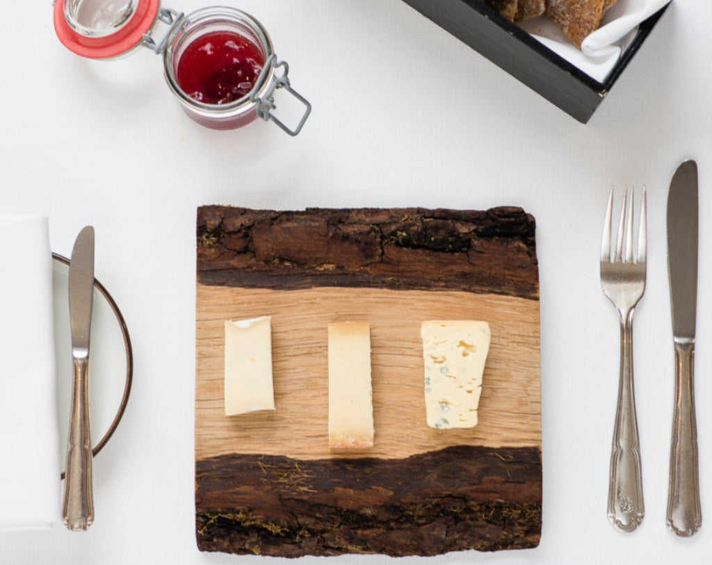 tre nordiska ostar three Nordic cheese