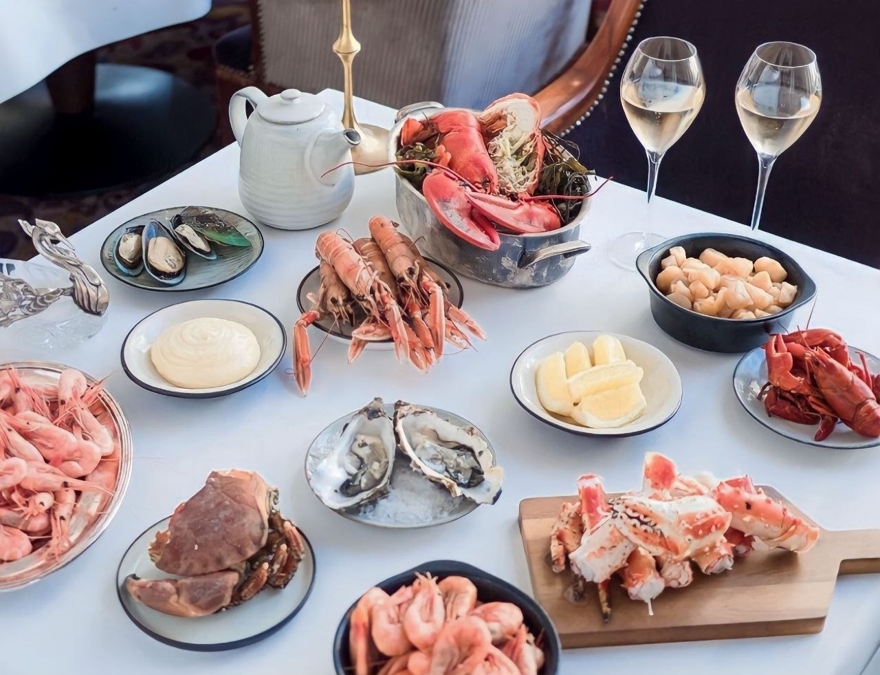 Nordic seafood platter 21st - 23rd of March