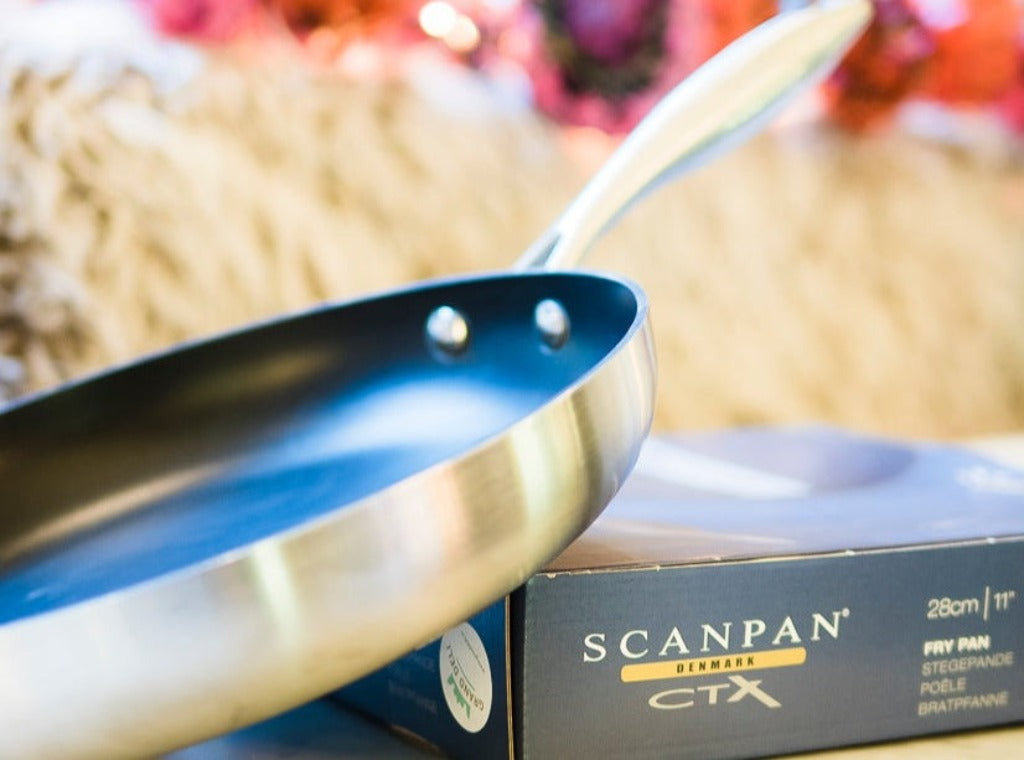 Scan pan frying pan box