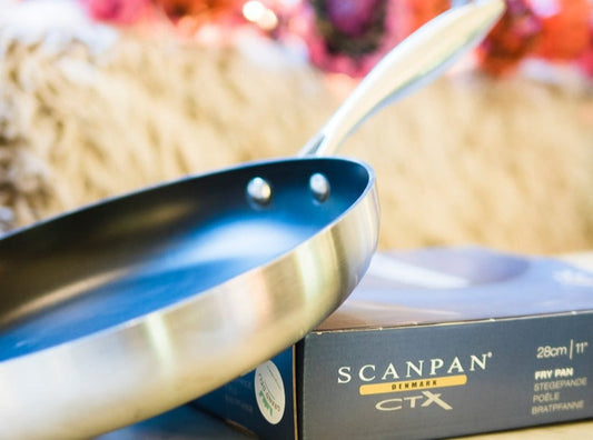 Scan pan frying pan box